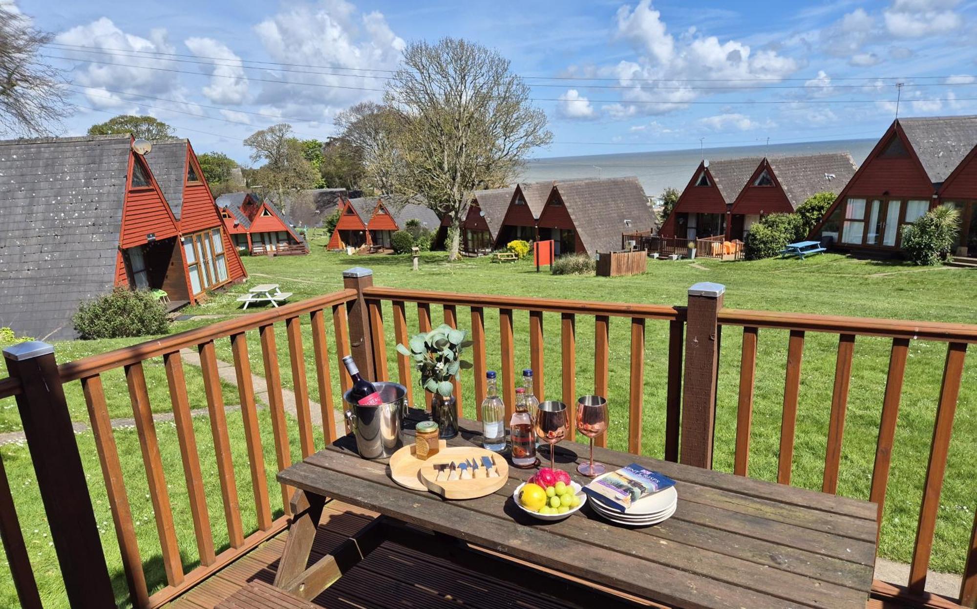 Wow! Amazing Sea Views At Coastal Chalet In Kingsdown Park With Pool No 40 Villa Eksteriør bilde